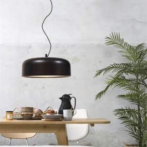 Lustra design nordic Marseille black, 48,5cm 88200 universul-luminii.ro