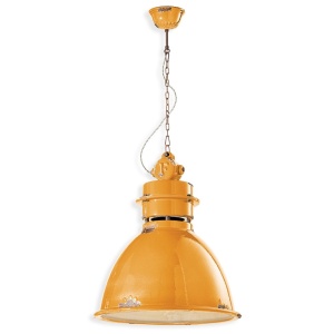Lustra design retro realizata manual din ceramica INDUSTRIAL 216900 universul-luminii.ro