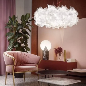 Lustra design unicat realizata manual Clizia Pixel, 53cm - Img 5