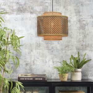 Lustra eco din bambus Bhutan S, 40cm 194190 universul-luminii.ro