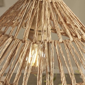 Lustra eco din iuta Cuzco natur 224520 universul-luminii.ro