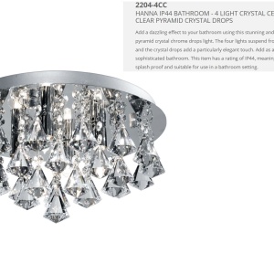 Lustra eleganta pentru baie IP44 Bathroom 4L 2204-4CC SRT 185280 universul-luminii.ro