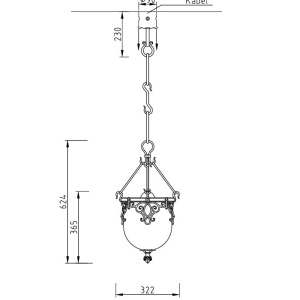 Lustra impresionanta din fier forjat HL 2245 49300 universul-luminii.ro