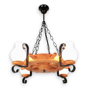 Lustra in stil marinaresc fabricata manual din lemn Timona WOOD-TI-SP4 231660 universul-luminii.ro
