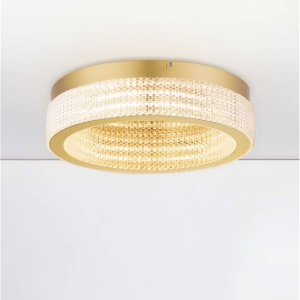 Lustra LED aplicata deosebita design modern KLEPSIDRA, 40cm - Img 5