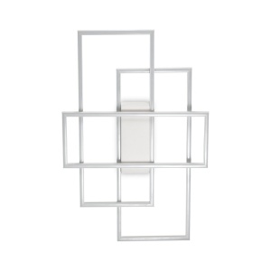 Lustra LED aplicata design geometric FRAME-1 PL 230726 IDL