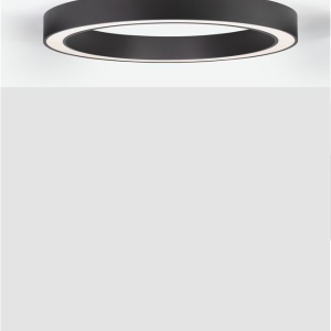 Lustra LED aplicata design modern OPAL 60W negru - Img 3