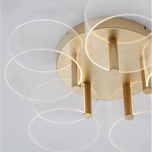 Lustra LED aplicata design ultra-modern GATLIN 28W - Img 5