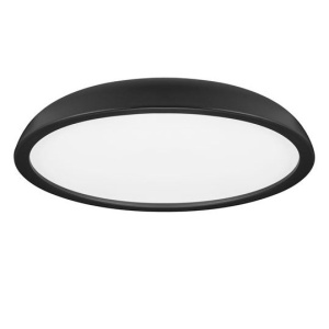 Lustra LED aplicata stil modern FELICIA negru 60cm