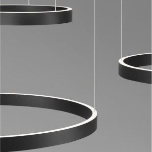 Lustra LED circulara cu 3 inele 80/60/40cm ELOWEN 228460 universul-luminii.ro