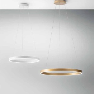 Lustra LED circulara diametru 80cm CRISEIDE, alb, negru sau auriu 227280 universul-luminii.ro