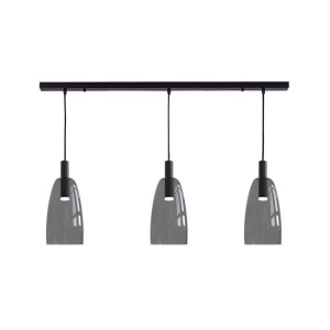 Lustra LED cu 3 pendule design modern Vicun negru