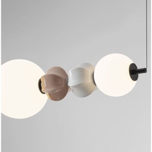 Lustra LED cu ceramica multicolora DAZZ - Img 5