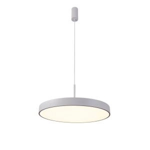 Lustra LED cu telecomanda design circular MARCELLO 60 CCT WH