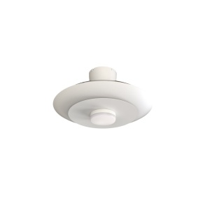 Lustra LED cu ventilator palete retractabile KYOTO alb - Img 3
