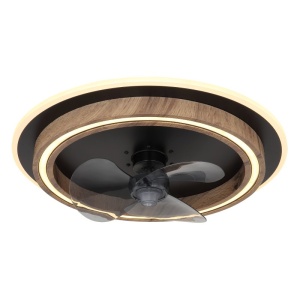 Lustra LED cu ventilator si telecomanda BOZAN 240750 universul-luminii.ro
