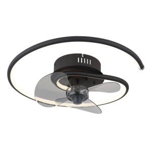 Lustra LED cu ventilator si telecomanda KOREN 03660 GL 247050 universul-luminii.ro