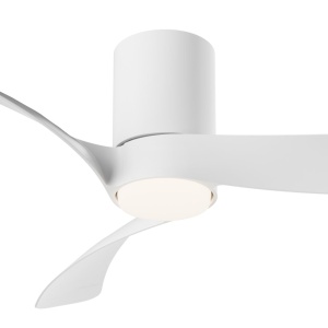 Lustra LED cu ventilator si telecomanda NEMO L alb - Img 7