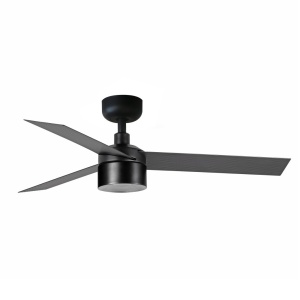 Lustra LED cu Ventilator tavan si telecomanda CRUISER TEK S negru 4000K