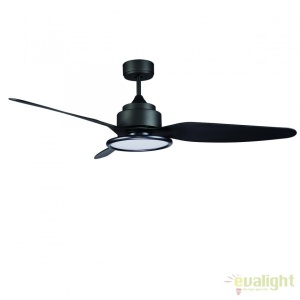 Lustra LED cu ventilator ultrasilentios si telecomanda FIERA G 072237 SU