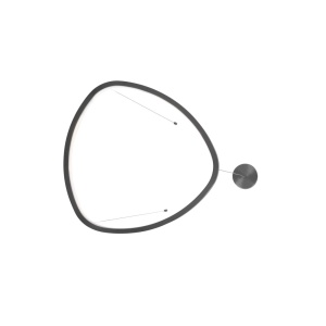 Lustra LED design circular Cayenne 80cm - Img 3