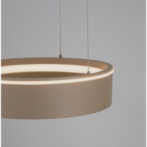 Lustra LED design circular OLIVIA bej D-40cm - Img 6