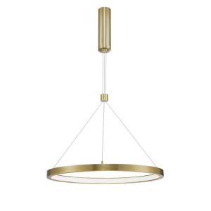 Lustra LED design modern circular EMPATIA I auriu NVL-9172835 - Img 1