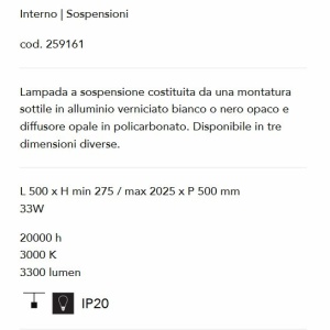 Lustra LED design modern geometric ORACLE SLIM SP D050 SQUARE 3000K ON-OFF BK - Img 3