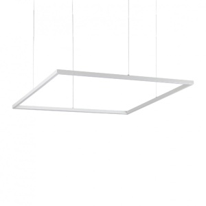 Lustra LED design modern geometric ORACLE SLIM SP D090 SQUARE 3000K ON-OFF WH - Img 1