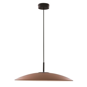 Lustra LED design modern POLIFEMO maro, 60cm