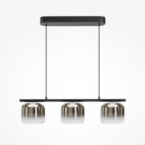 Lustra LED design modern Spirito negru