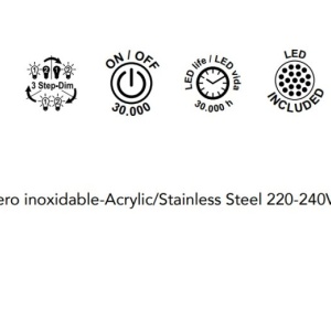 Lustra LED design modern VERSAILLES 130310 universul-luminii.ro
