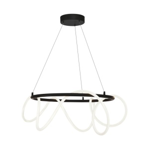 Lustra LED design moderna BALBO negru