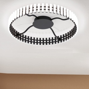 Lustra LED dimabila aplicata design modern circular MANSION 63cm - Img 1