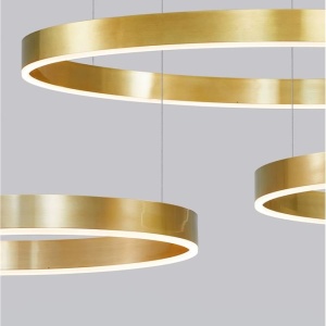 Lustra LED dimabila design circular MOTIF D-100cm - Img 5