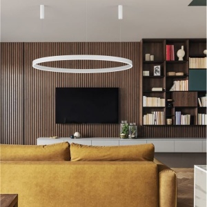 Lustra LED dimabila design circular MOTIF D-150cm - Img 2