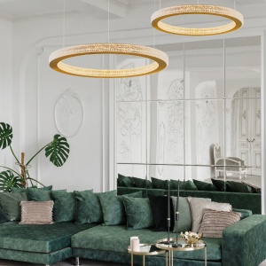Lustra LED dimabila, design modern FIORE, 40cm 74400 universul-luminii.ro