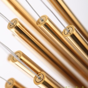 Lustra LED dimabila design Premium Class Quality ORGANIC FAT GOLD P0265D MX 69260 universul-luminii.ro