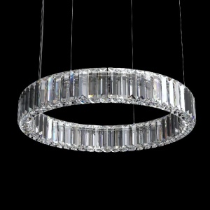 Lustra LED LUX moderna design circular D65 PRISMATIC 02 - Img 1