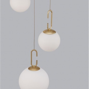 Lustra LED moderna cu 5 Pendule design elegant HOOK - Img 7