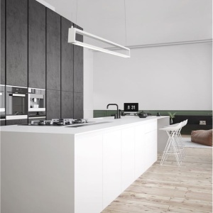 Lustra LED moderna suspendata design liniar LINE NVL-9117338 - Img 4