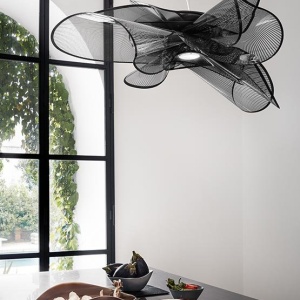 Lustra LED realizata manual La Belle Étoile Black 215320 universul-luminii.ro