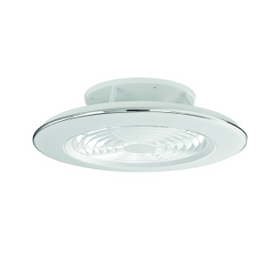 Lustra LED Smart cu Ventilator si telecomanda ALISIO alb