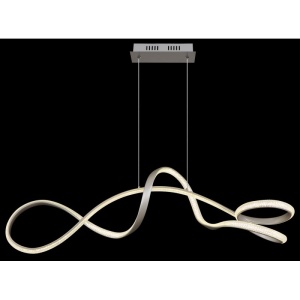 Lustra LED suspendata 4000K SWIRL nichel 249760 universul-luminii.ro