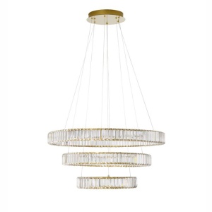 Lustra LED suspendata cristal design elegant AURELIA 92W - Img 1