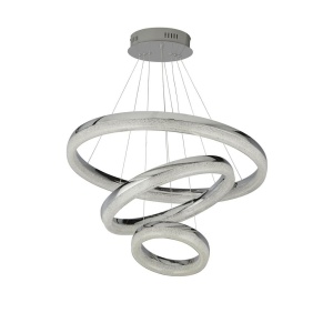 Lustra LED suspendata design circular Circle 3Lt - Img 3