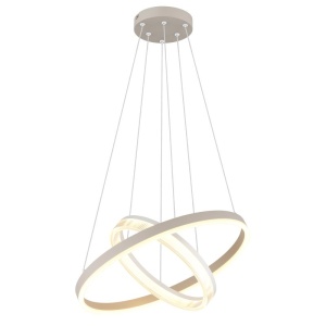 Lustra LED suspendata design circular Marlenne - Img 6