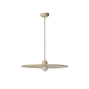 Lustra LED suspendata design decorativ FREYA 60 bej