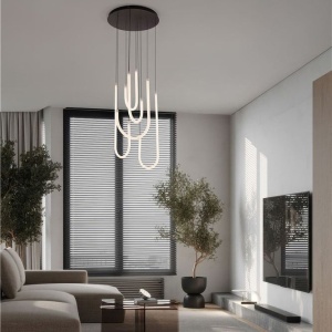 Lustra LED suspendata design decorativ TOPAZ - Img 3
