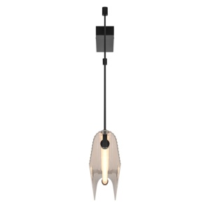 Lustra LED suspendata design liniar Aliani - Img 6